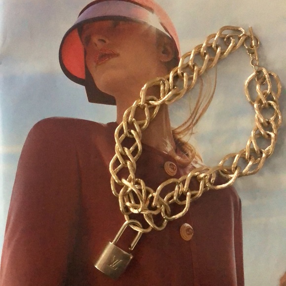 Vintage Necklaces and Authentic Louis Vuitton Padlock - Picture 3 of 13